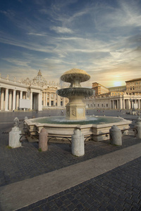 罗马圣彼得罗广场，梵蒂冈