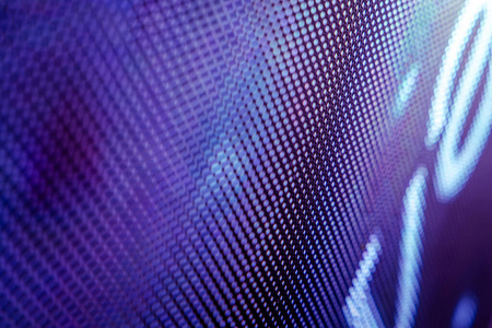 CloseUp LED blurred screen. LED soft focus background. abstract 