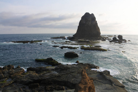 海岸 自然 旅行 旅游业 天空 风景 假期 冒险 夏天 岩石