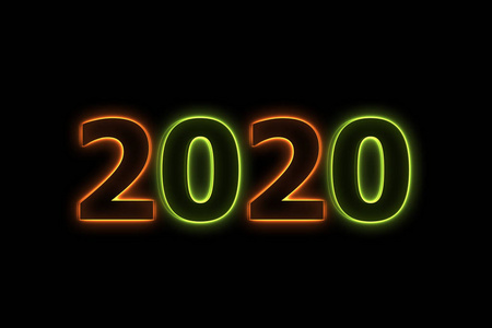 2020年新年概念