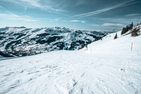 风景 奥地利 欧洲 斜坡 美丽的 假期 滑雪 达赫斯坦 自然