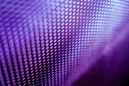 CloseUp LED blurred screen. LED soft focus background. abstract 