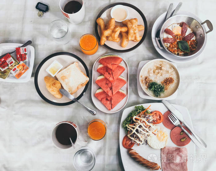 酒店客人早餐套餐