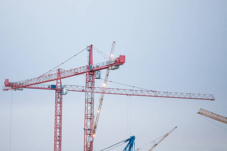 机械 轮廓 新的 金属的 建造 混凝土 项目 行业 生长