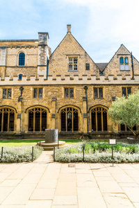 Beautiful Architecture Christ Church Cathedral in Oxford, UK 