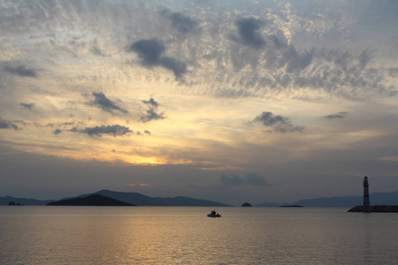 火鸡 海滩 太阳 风景 美丽的 旅行 黎明 日出 傍晚 爱琴海