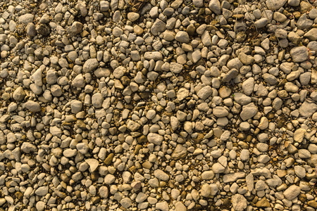 stone ground top view.Stone texture  