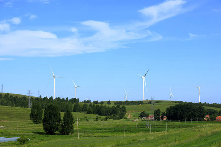 Wind power tower 