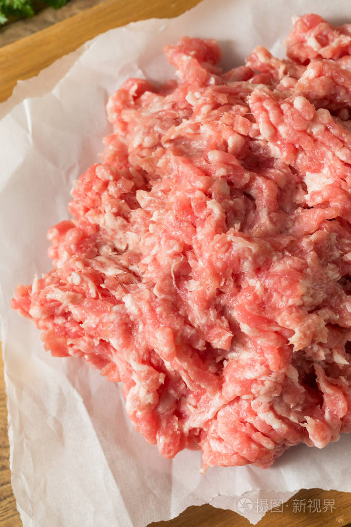 生红色有机绞肉