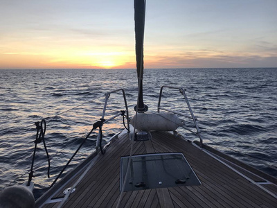 天空 巡航 海洋 海的 日落 外部 运输 旅行 浮动 美丽的