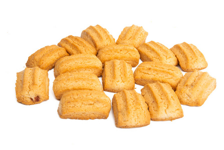 shortbread cookies isolated 