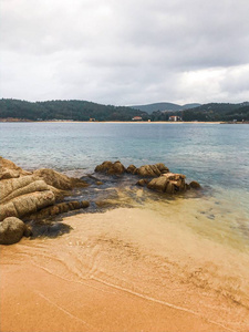 荡漾 海洋 海滩 风景 场景 海景 天空 绿松石 海滨 波浪