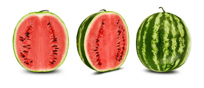 西瓜果肉图片