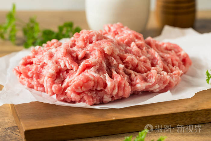 生红色有机绞肉