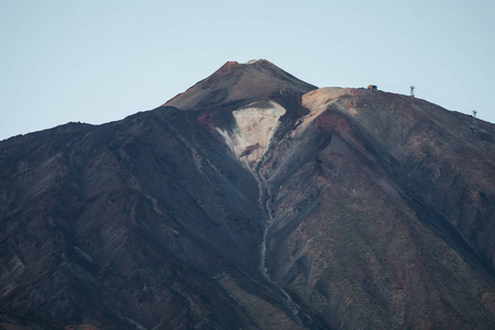 泰德。特内里费火山。西班牙。山。