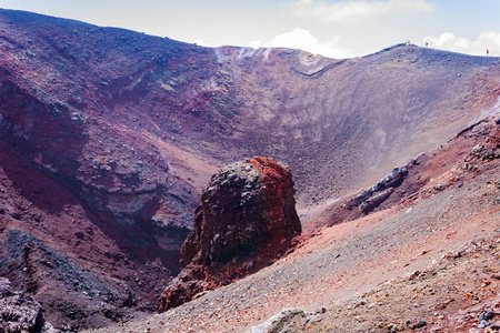 埃特纳火山，意大利西西里岛东海岸的活火山。