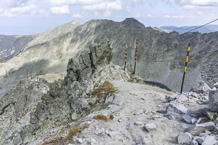 攀登穆萨拉峰的路线，里拉山，保加利亚