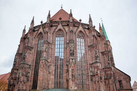 大教堂 房子 纽伦堡 旅游业 纪念碑 旅行 建筑学 城市