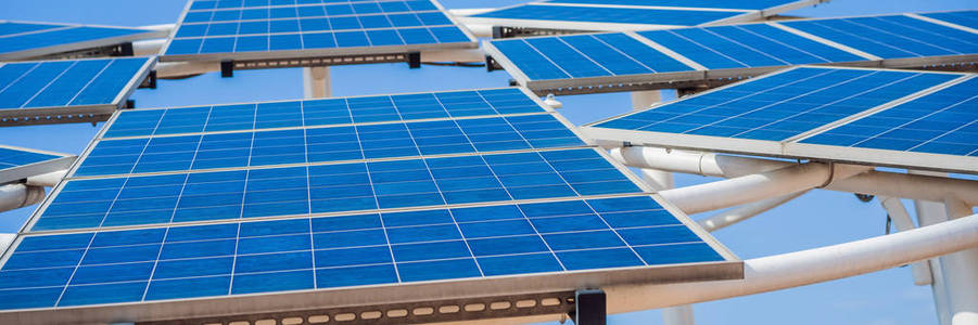 太阳能可再生能源发电厂，，长格式