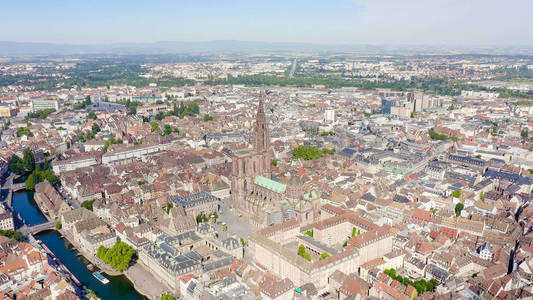 Strasbourg, France. The historical part of the city, Strasbourg 