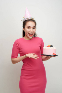 蛋糕 日本人 越南人 连衣裙 庆祝 中国人 女人 韩国人