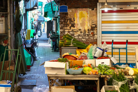 菜市场背景墙图片