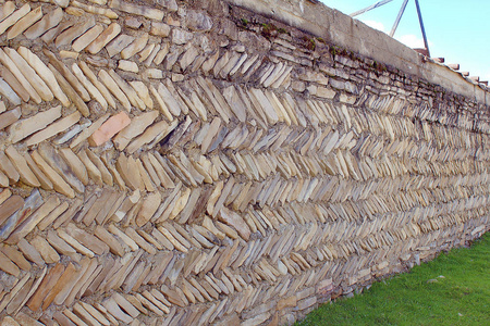 建筑 屋顶 岩石 石板 行业 古老的 材料 建筑学 栅栏
