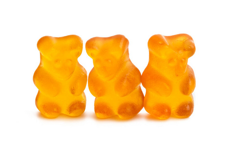 jelly bears isolated 