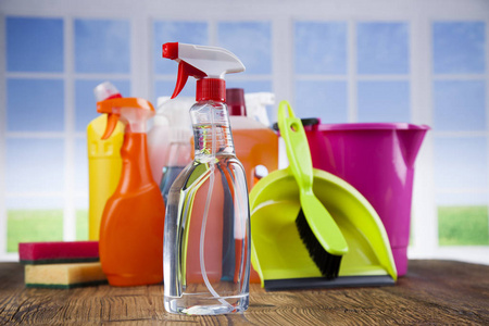 卫生 消毒 橡胶 手套 瓶子 窗口 家务活 颜色 房子 分类