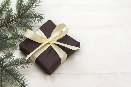 木材 假日 新的 丝带 礼物 冬天 纸张 礼品 招呼 圣诞节