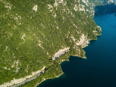 黑山皮瓦湖航拍照片