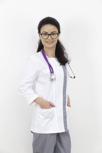 young girl doctor 