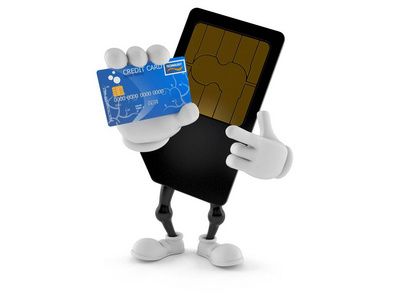SIM卡字符持有信用卡