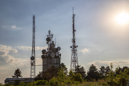 Mobile communication tower 