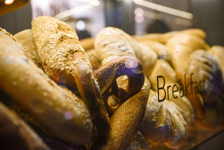 发髻 牛角面包 面包店 烘烤 糕点 美味的 面包 小吃 小圆面包