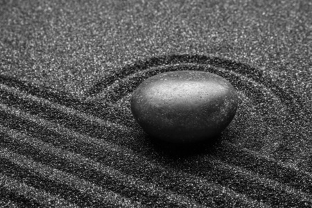 和谐 美丽的 岩石 艺术 地面 平衡 精神 日本人 简单
