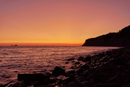 海滩 颜色 岩石 风景 日出 反射 自然 海岸 日落 天空