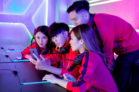 职业电子竞技游戏玩家大会照片