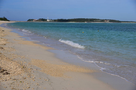 海洋 自然 风景 日本 外部 海岸 旅行 夏天 波浪 彩色图像