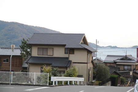 建筑学 旅行 日本 夏天 天空 房屋 自然 日光 建筑