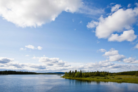 旅游业 拉普兰 情景 天空 风景 旅行 瑞典 自然