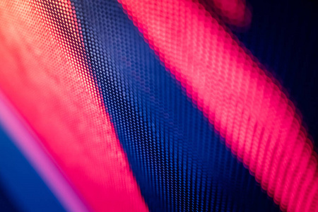 CloseUp LED blurred screen. LED soft focus background. abstract 