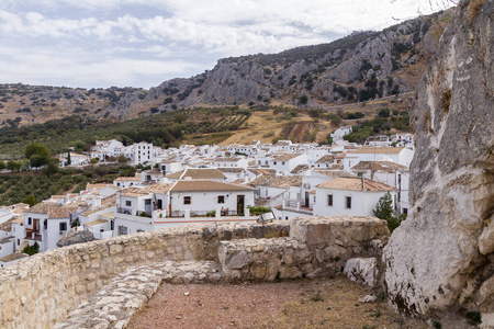西班牙安达卢西亚村庄全景图片