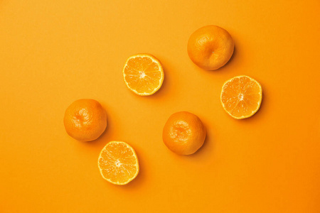 蜜橘色背景