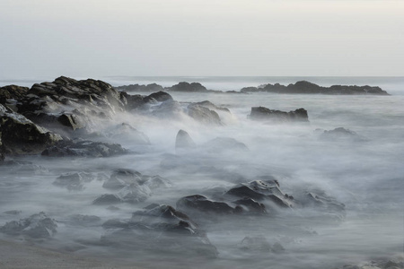 长曝光海景