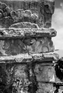 考古 玛雅人 地标 废墟 海岸 墨西哥 考古学 艺术 郁金香