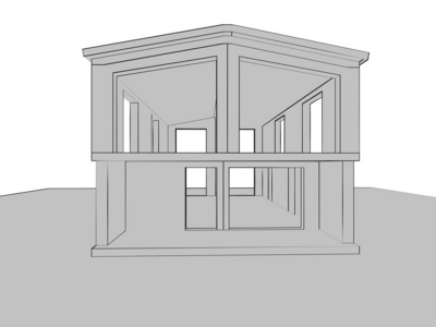 窗口 插图 建设 建筑师 致使 外部 示意图 网格 外观