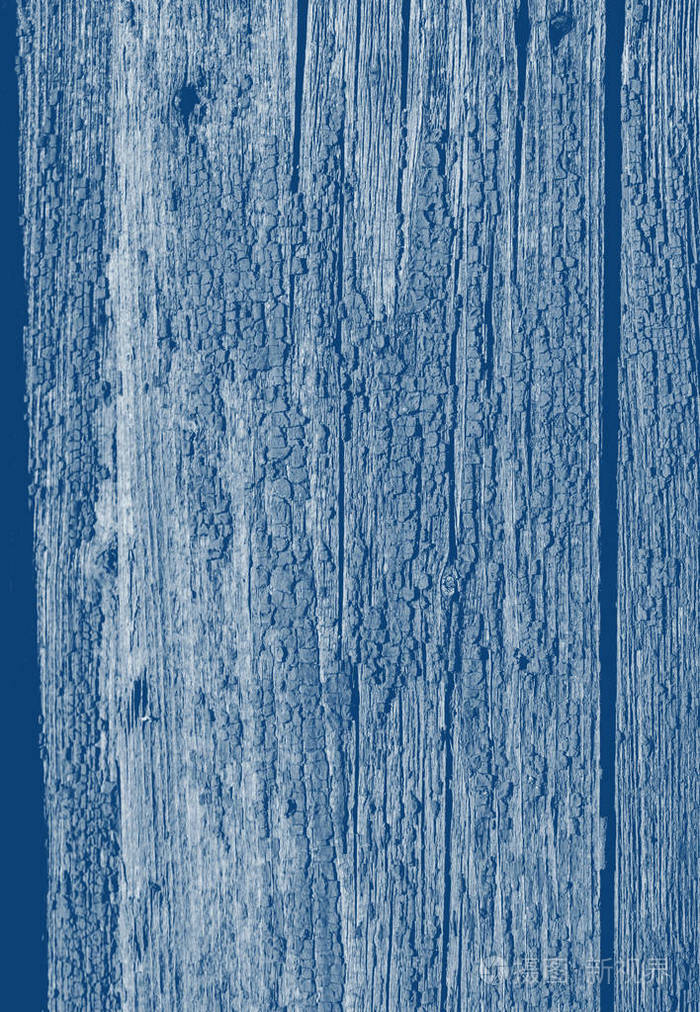 胡桃木纹理蓝色背景