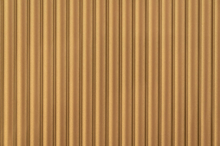 特写金色无缝波纹墙纸/建筑/无缝图案/墙纸概念/金属纹理照片