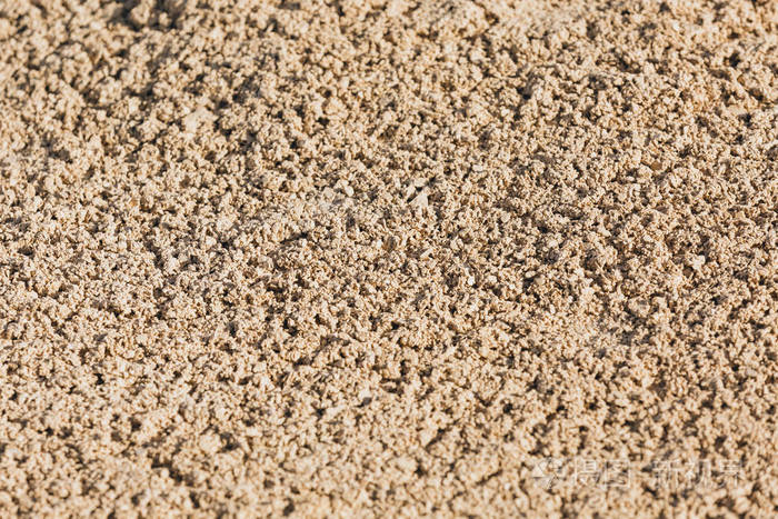 湿沙的质地黄沙